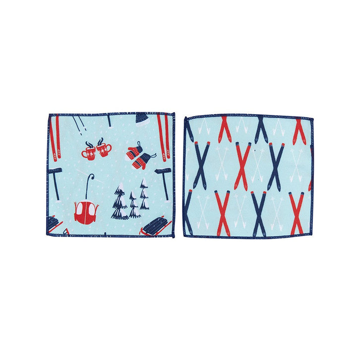 Nordic Sports Cocktail Napkins - Set of 8